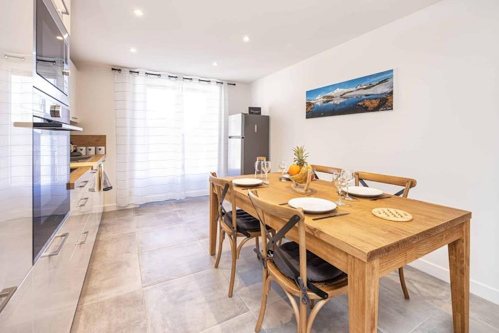 Appartement Modane Wifi Stationnement Gratuit エクステリア 写真